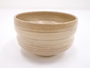 景山造　刷毛目野点茶碗